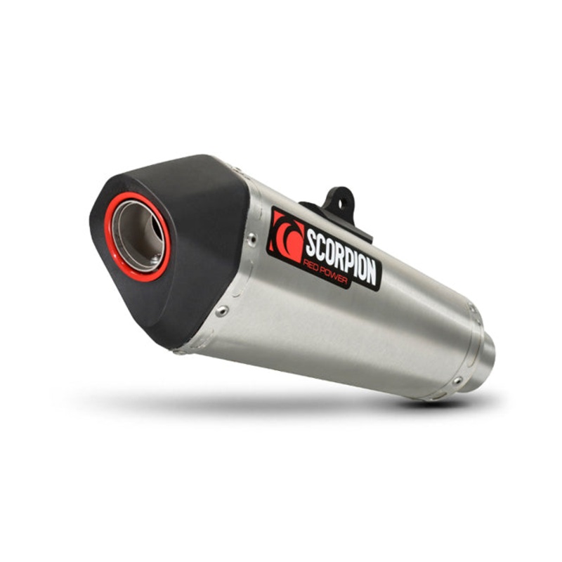 Kaw ZX6R 19- Serket Taper Slip-on S/Steel Scorpion (RKA129SEO)