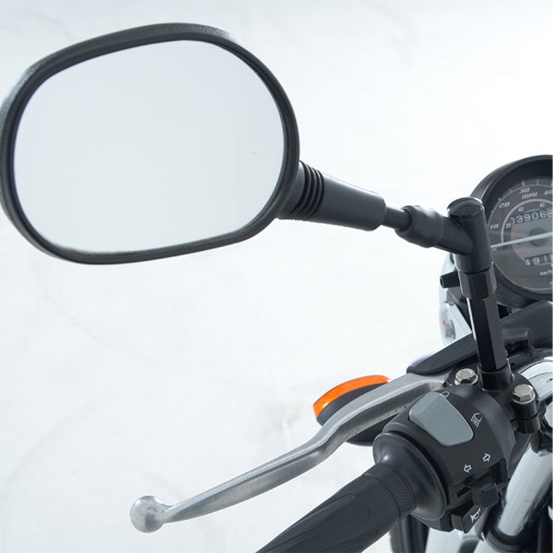 Mirror Risers M10 x 1.25 Threaded Mirrors R&G (MR0001BK)
