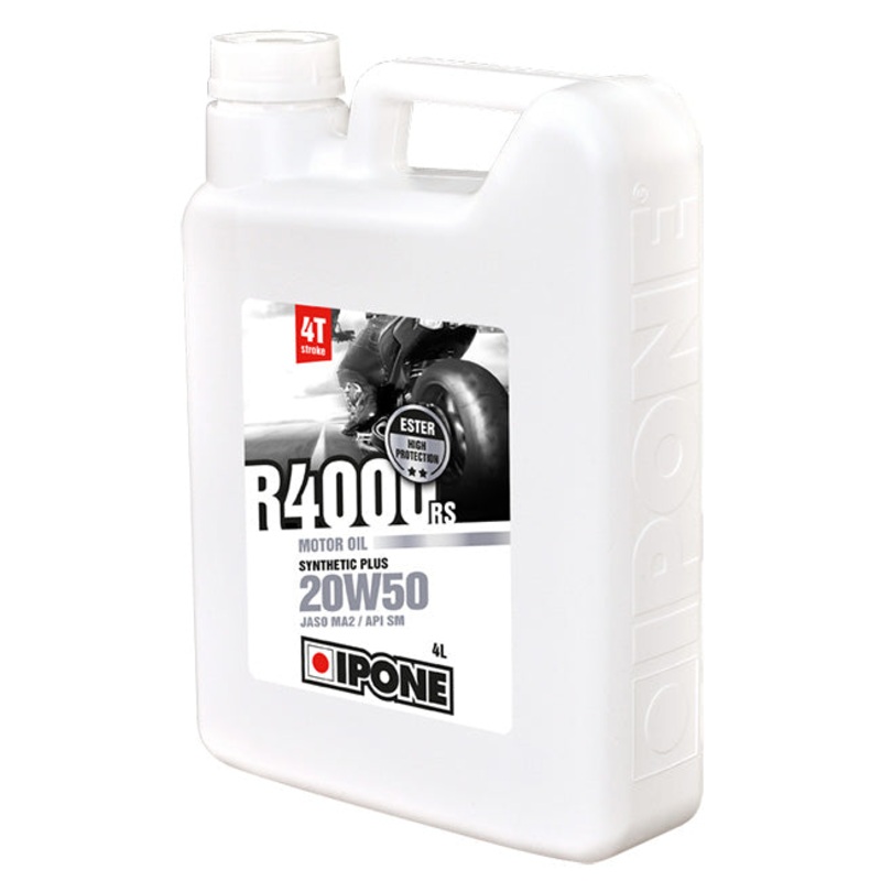 R4000 RS 20W50 4ltr Semi Synthetic Plus Ester Ipone (800044)