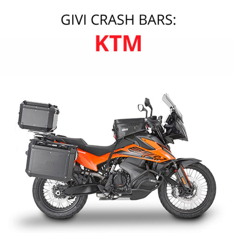 Givi engine guards - KTM
