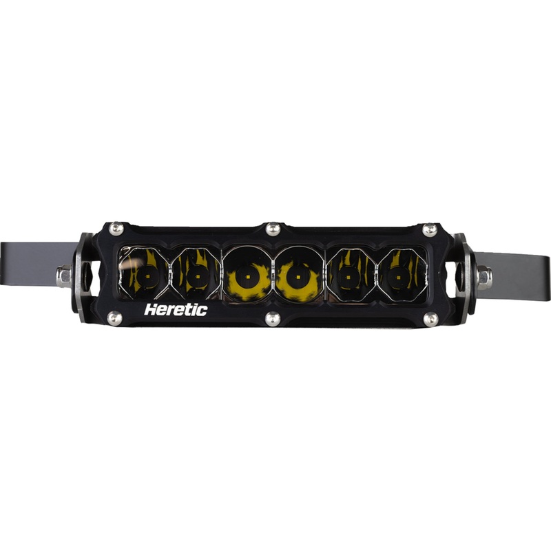 HERETIC 2001-2670 60031 Hood Scoop LED Light Bar Light Bar - Hood Scoop - 6" X 3"