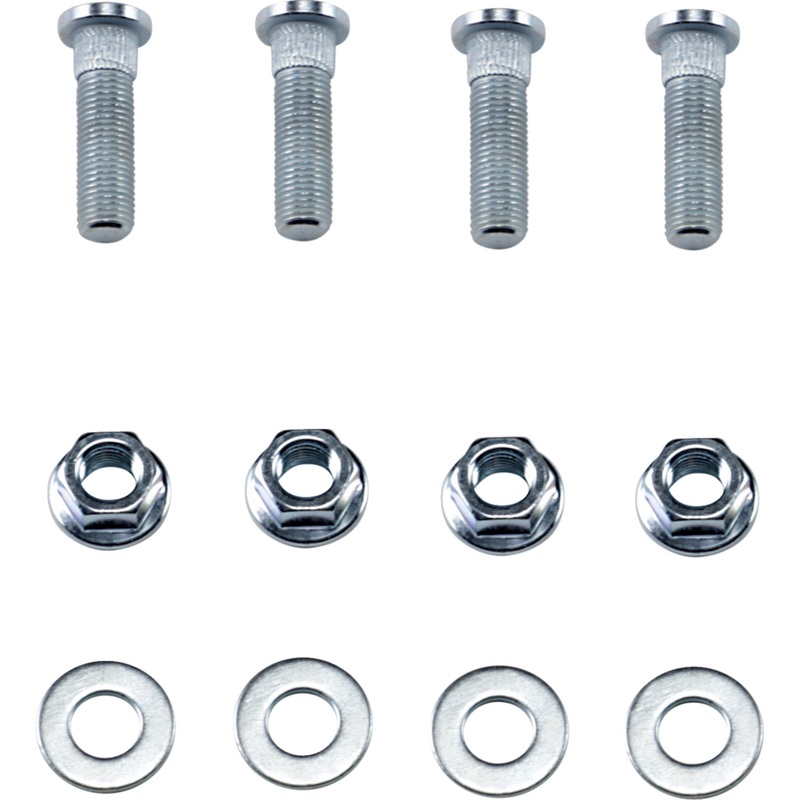 MOOSE OFFROAD 0213-0772 85-1091 Wheel Stud/Nut Kit front/rear - polaris