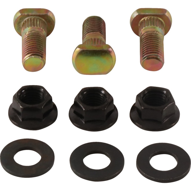 MOOSE OFFROAD 0213-1256 85-1055 Wheel Stud/Nut Kit front/rear - suzuki 80/90 quadsport
