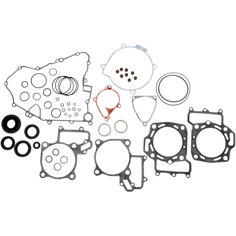 MOOSE OFFROAD 0934-4835 811366MSE Complete Gasket and Oil Seal Kit Motor Gasket Kit with Oil Seal - Kawasaki