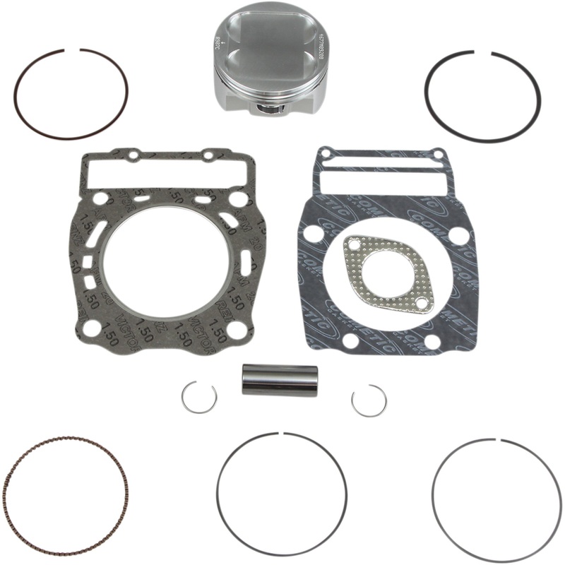 WISECO 0903-1274 PK1652 High-Performance Piston Kit with Gaskets for 4-Stroke Piston Kit with Gaskets - 92.00 mm - Polaris