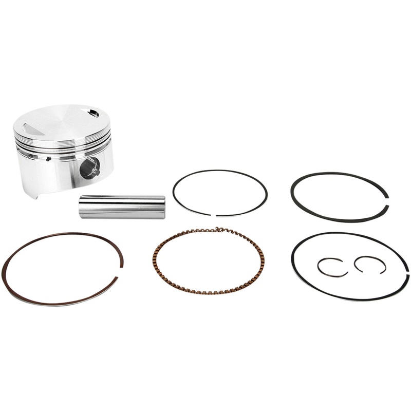 WISECO 4671M07650 4671M07650 Piston Kit Forged Series for 4-Stroke Piston Kit - 76.50 mm - Kawasaki