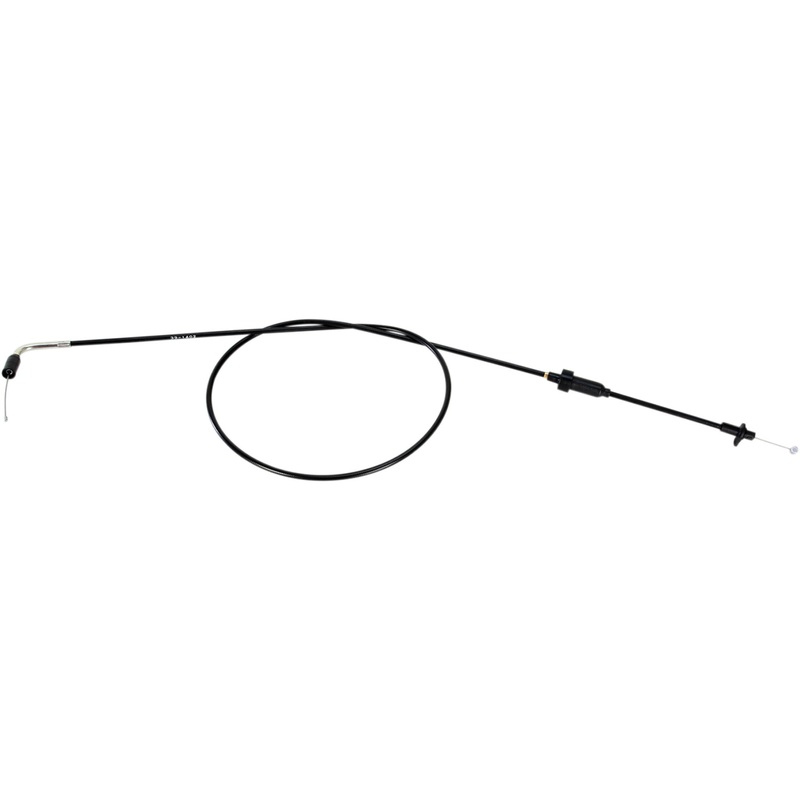 MOOSE OFFROAD 0650-1343 45-1150 Black Vinyl Throttle Cable Throttle Cable - Polaris