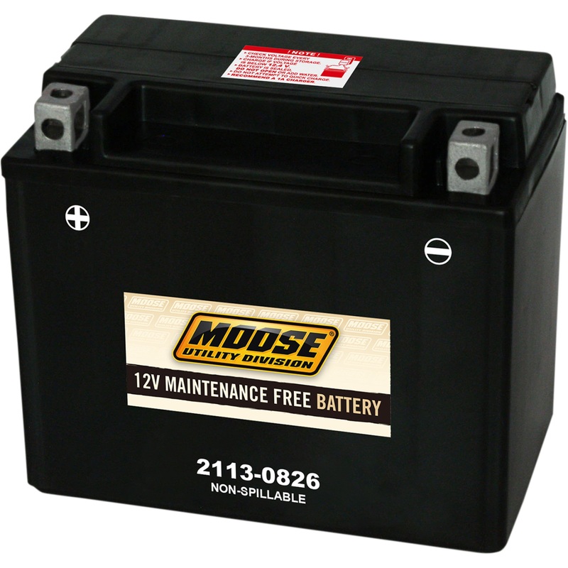 MOOSE OFFROAD 2113-0826 CTX12 Factory-Activated AGM Maintenance-Free Battery AGM Battery - CTX12