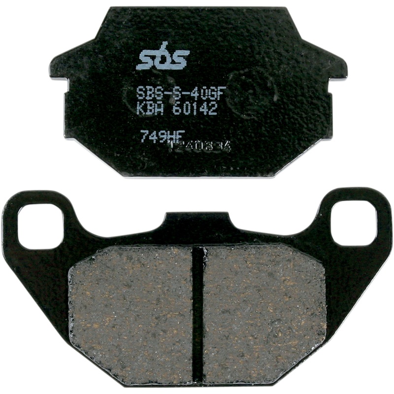SBS 1722-0729 749HF HF Street Ceramic Organic Brake Pads HF Brake Pads