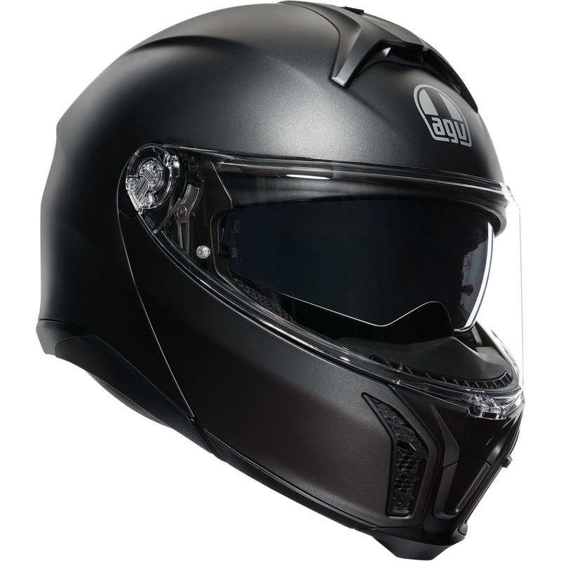 AGV 0100-2256 201251F4OY00312 Tourmodular Solid Helmet Tourmodular Helmet - Matte Black - Medium