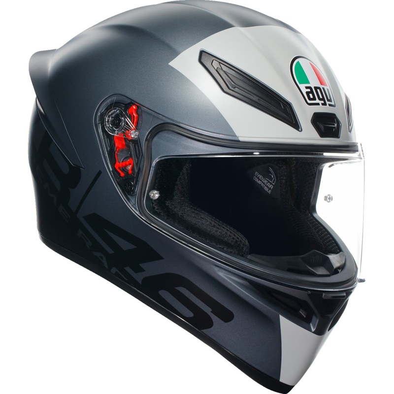 AGV 0101-15666 2118394003017M K1 S Limit 46 Helmet K1 S Helmet - Limit 46 - Medium