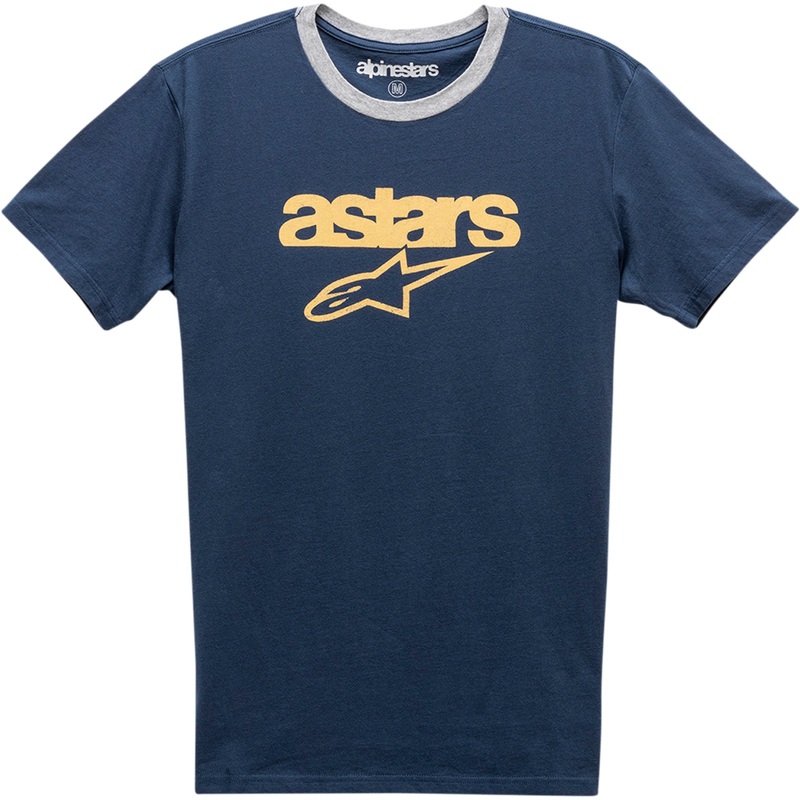 ALPINESTARS 3030-20329 12117401070262X Match T-Shirt navy/heather gray - 2xl