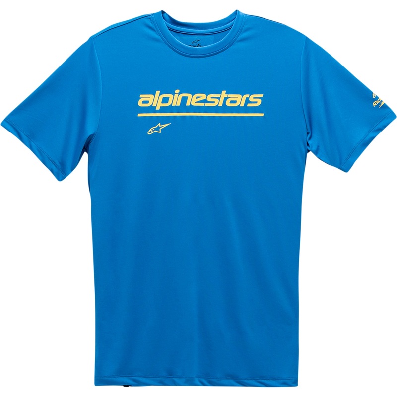 ALPINESTARS 3030-20345 1211738007602X Tech Line Up Performance T-Shirt bright blue - 2xl