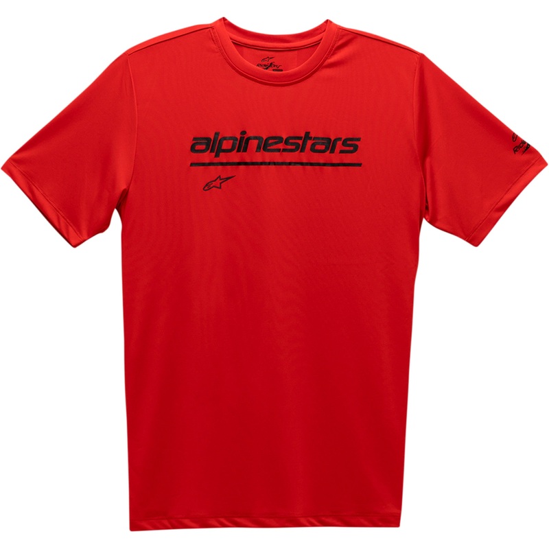ALPINESTARS 3030-20346 12117380030M Tech Line Up Performance T-Shirt red - medium