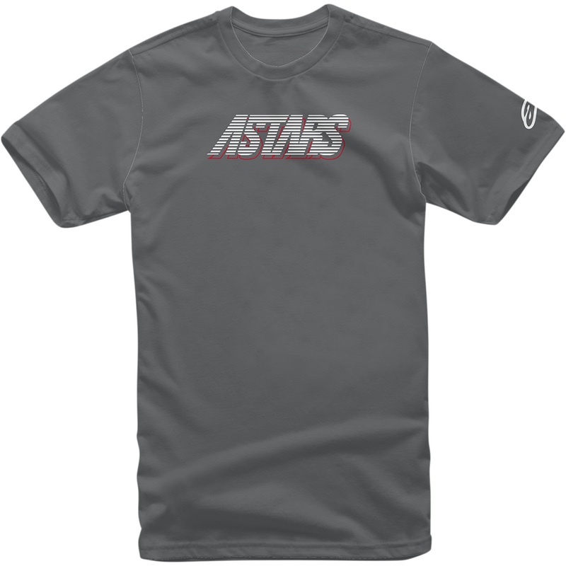 ALPINESTARS 3030-20404 12117200318XL Lanes T-Shirt charcoal - xl