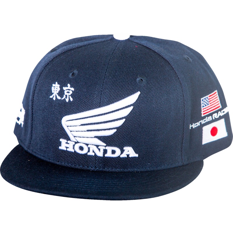 D'COR VISUALS 2501-4188 70-137-1 Honda Factory Hat navy - one size