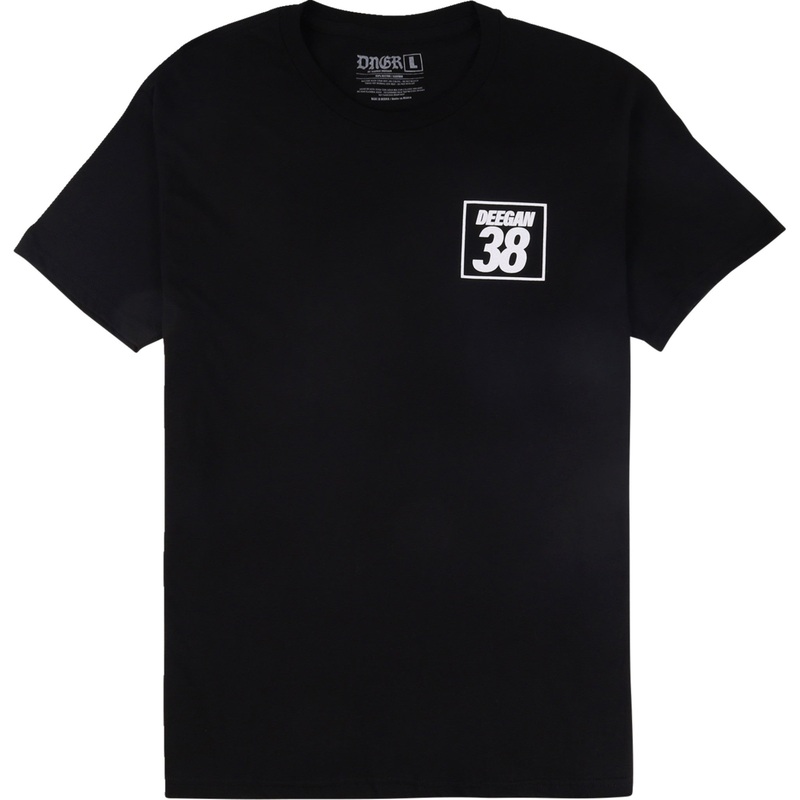 DEEGAN APPAREL 3030-24129 DMTSS3027BLK2XL Holeshot T-Shirt black - 2xl