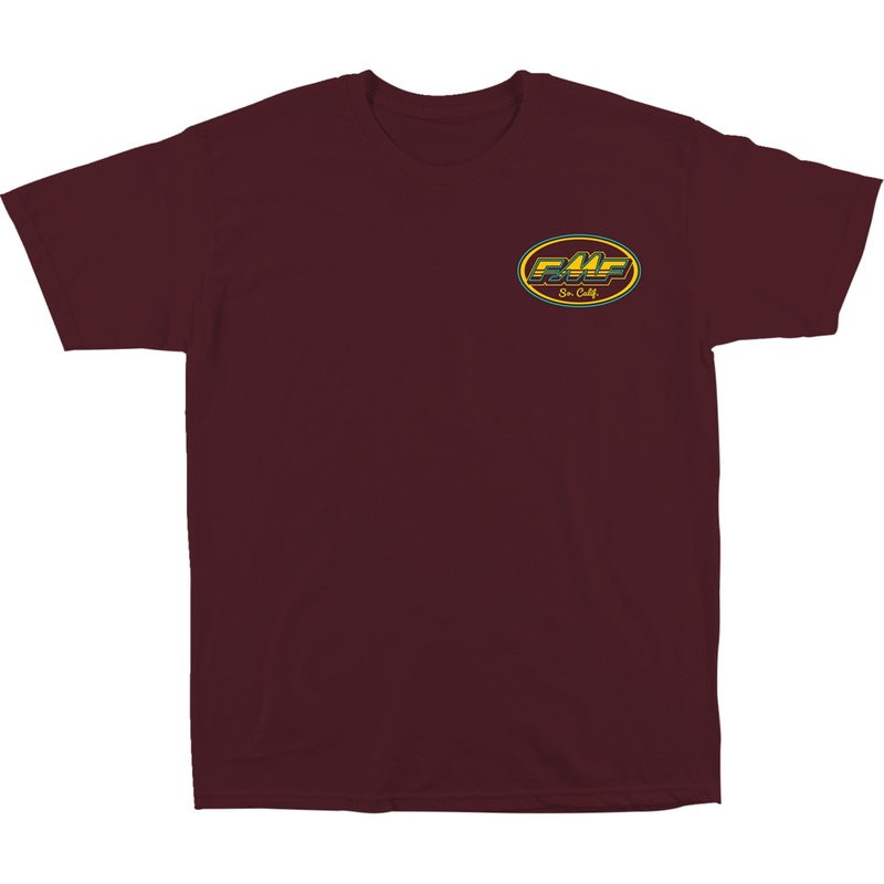 FMF 3030-23864 SP24118904MRNLG Golden Stay T-Shirt maroon - large