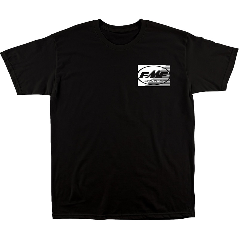 FMF 3030-24776 HO24118901BLKMD Metal Works Supply T-Shirt black - medium