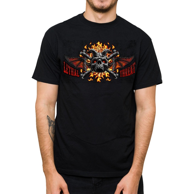 LETHAL THREAT 3030-22767 LT20901XXXL Hell Was Full T-Shirt black - 3xl