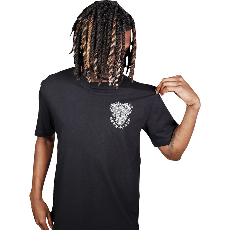 LETHAL THREAT 3030-22828 DT10046XXXL Down-N-Out Shove It T-Shirt black - 3xl