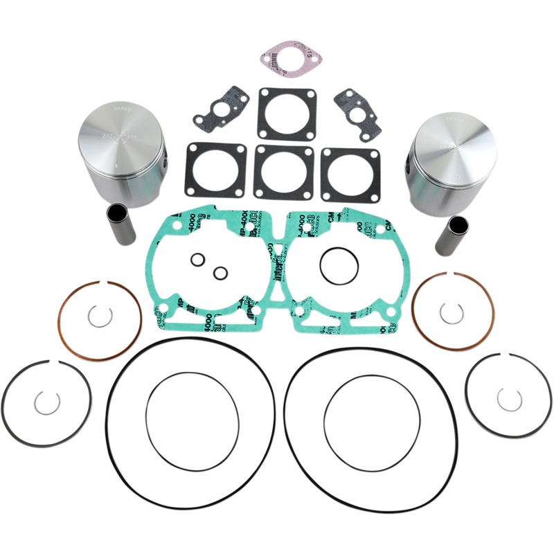 WISECO 0903-1230 SK1312 Piston Kit with Gaskets 78.50 mm - 670 h.o. engine type - ski-doo