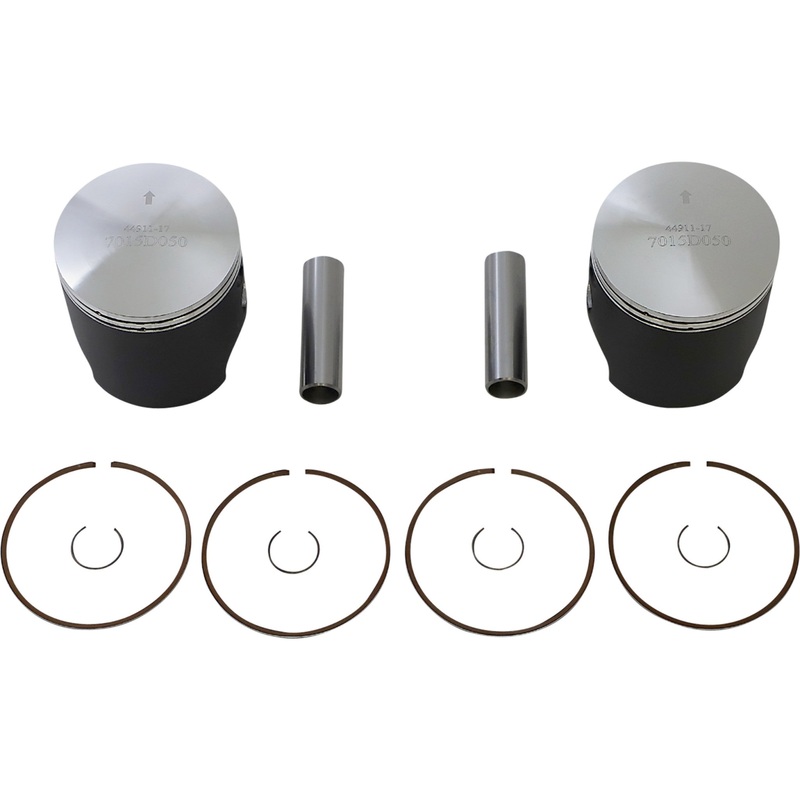 WOSSNER 0910-6311 K7015D050-2 Piston Kit for 2 Stroke Piston Kit - 73.35 mm - Polaris