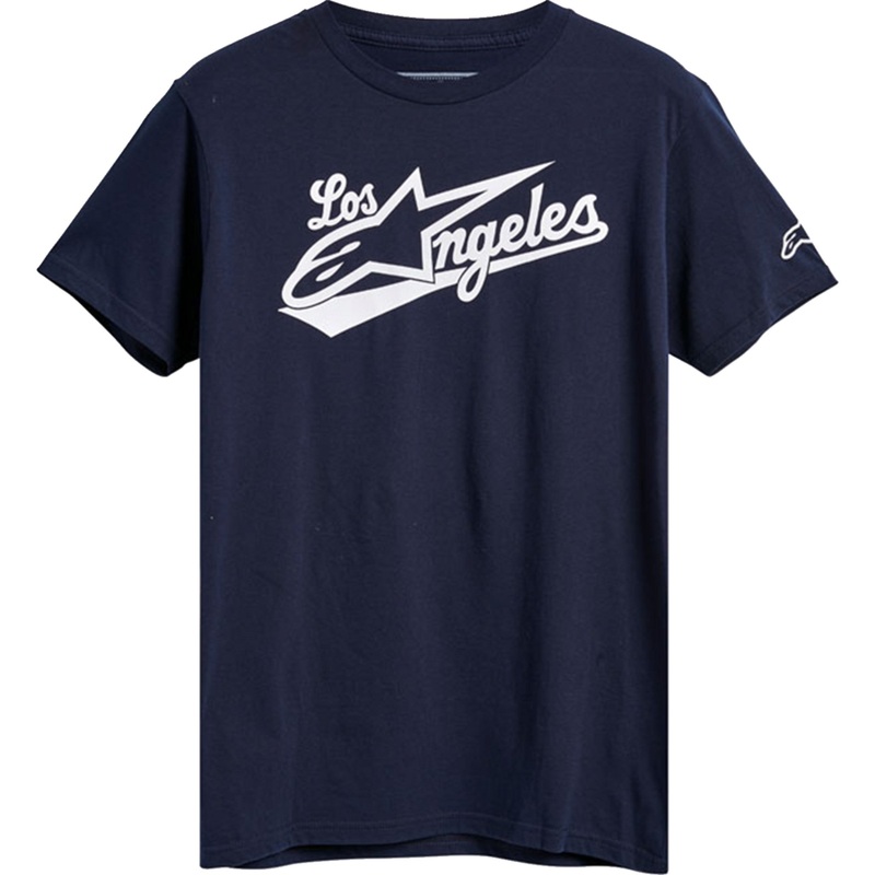 ALPINESTARS 3030-23353 123372220702XL Los Angeles T-Shirt navy - 2xl