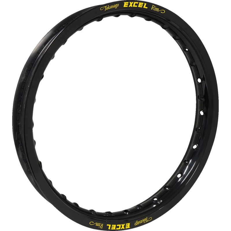 EXCEL 0210-0034 EKK412 Takasago Rim For Pro Series Wheel Assembly Rim - Takasago - Supermoto - Rear - 32 Hole - Black - 17x4.25