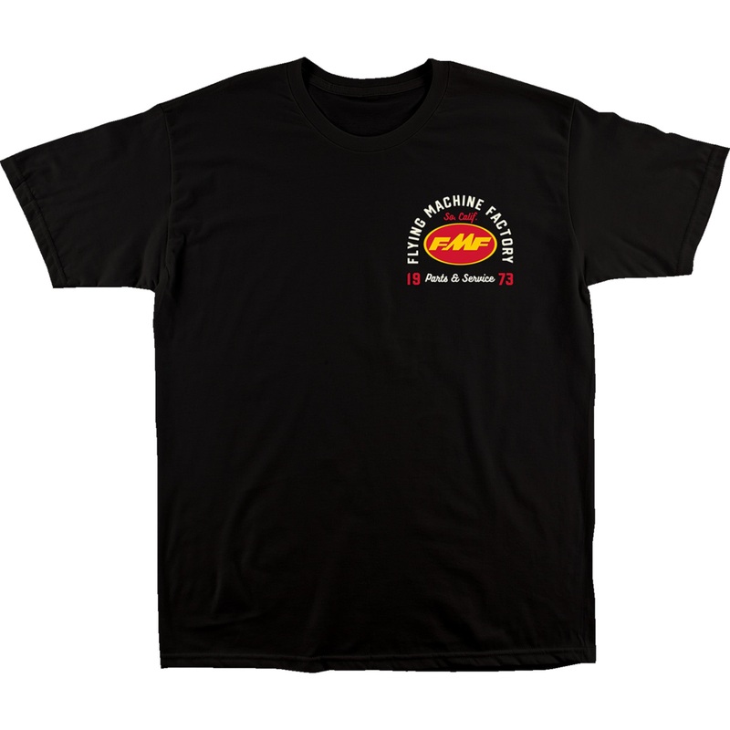FMF 3030-24289 FA24118902BLKSM Exhaust Supply T-Shirt black - small