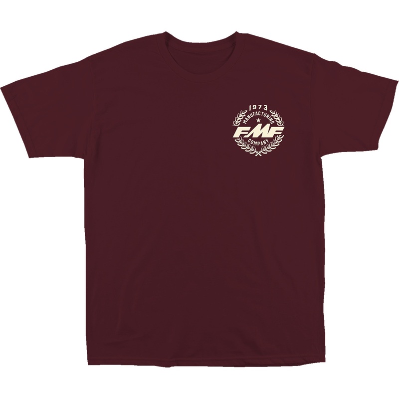 FMF 3030-24336 FA24118912MRNLG Fuel T-Shirt maroon - large