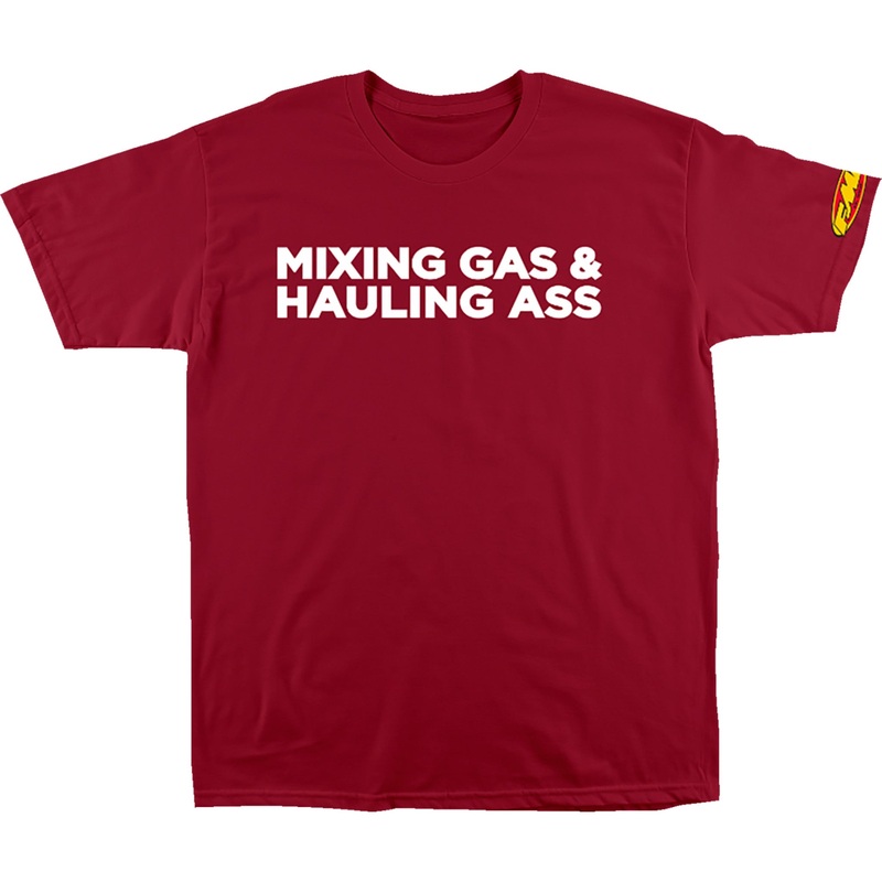 FMF 3030-24347 FA21118915REDXL Gass T-Shirt red - xl