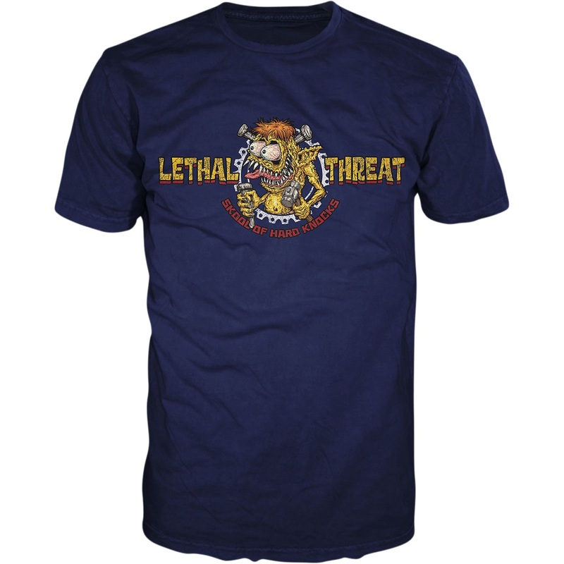 LETHAL THREAT 3030-21546 LT20896XXL Skool of Hard Knocks T-Shirt blue - 2xl