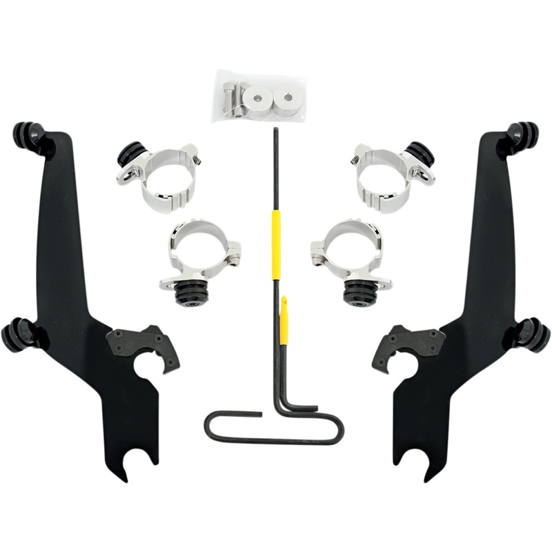 MEMPHIS SHADES 2321-0280 MEB8917 No-Tool Trigger-Lock Mount Kit for Sportshield Trigger Lock Sportshield Mounting Kit - Narrow - Black