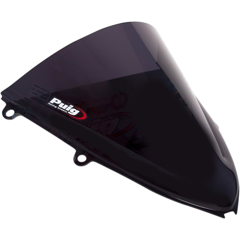 PUIG HI-TECH PARTS 2301-2306 4623F Z-Racing Windscreen Race Windscreen - 11-1/2" - Dark Smoke - CBR1000RR