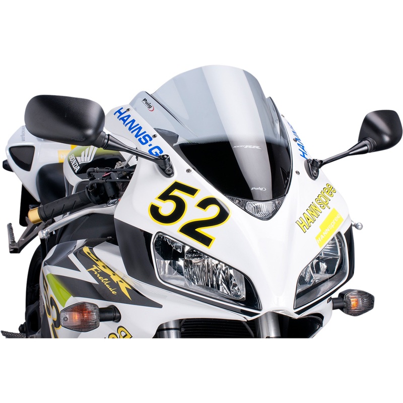PUIG HI-TECH PARTS 2301-2309 1665H Z-Racing Windscreen Race Windscreen - 14-1/2" - Smoke - CBR1000RR