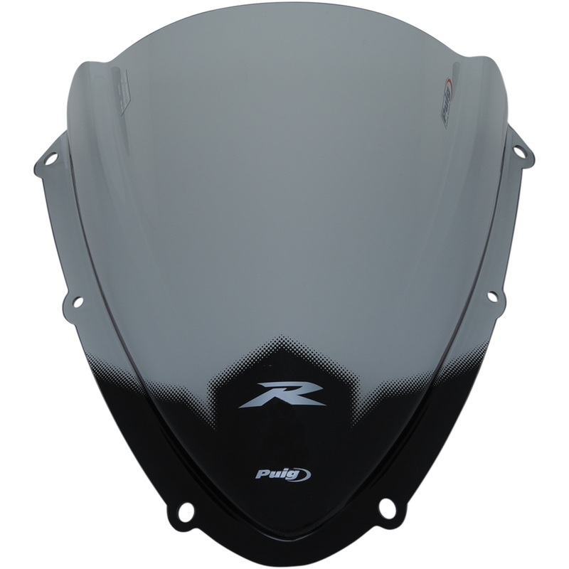 PUIG HI-TECH PARTS 2301-2370 4629H Z-Racing Windscreen Race Windscreen - 13-3/4" - Smoke - GSXR