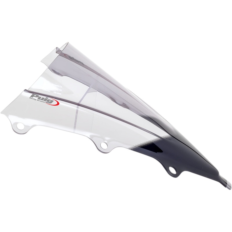 PUIG HI-TECH PARTS 2301-2633 7228W Z-Racing Windscreen Race Windscreen - 12-1/2" - Clear - Honda