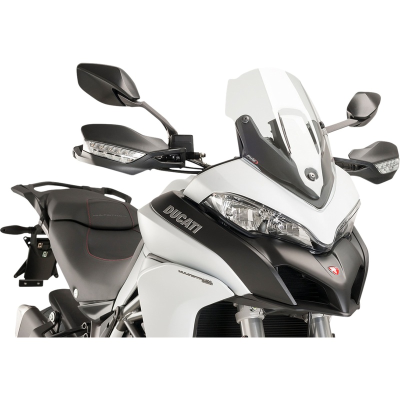 PUIG HI-TECH PARTS 2301-2646 7622W Z-Racing Windscreen Race Windscreen - 17-1/4" - Clear - Ducati