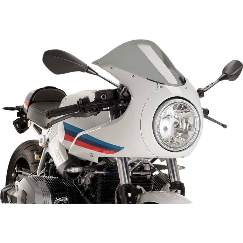 PUIG HI-TECH PARTS 2301-2686 9402H Z-Racing Windscreen Race Windscreen - 15-1/4" - Smoke - BMW