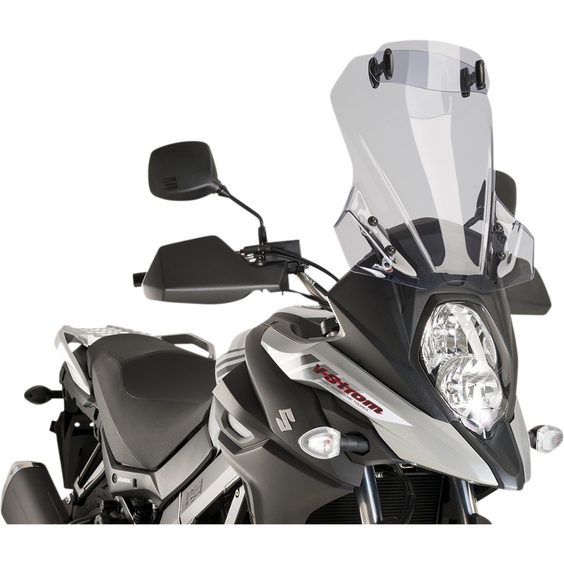 PUIG HI-TECH PARTS 2301-2854 9440H Touring Windshield with Visor Touring Windscreen w/ Visor - Smoke