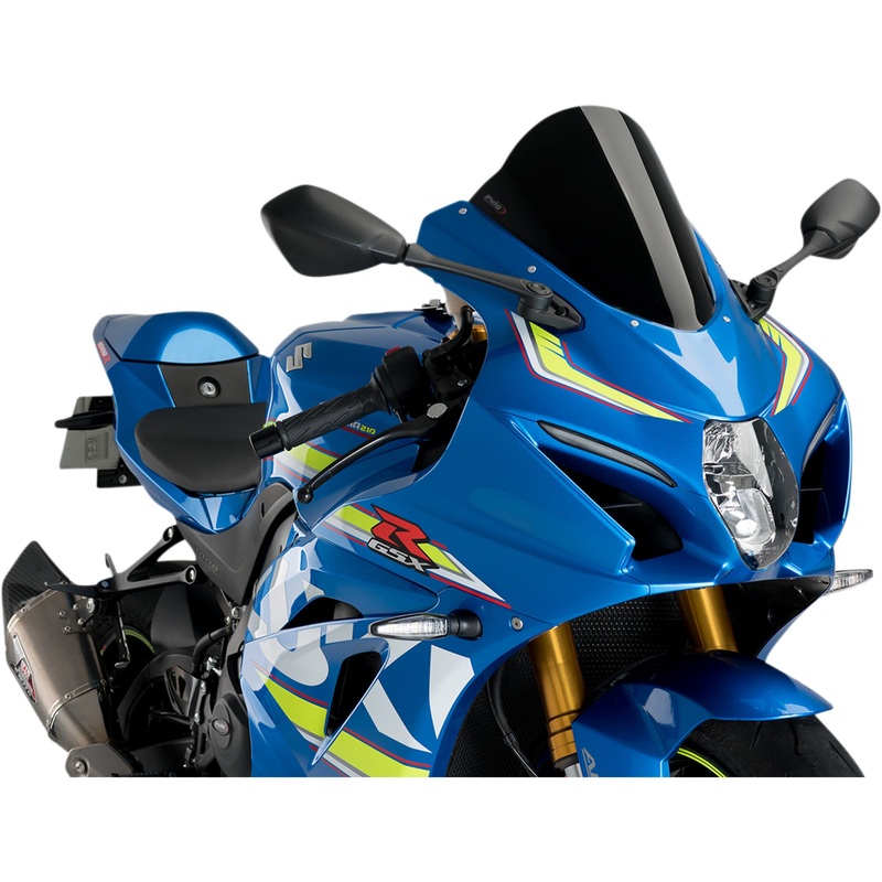 PUIG HI-TECH PARTS 2301-2961 3631N Z-Racing Windscreen Race Windscreen - 11-1/4" - Black - GSX-R