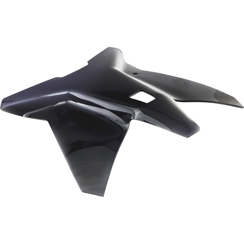 PUIG HI-TECH PARTS 2301-2975 3738F Z-Racing Windscreen Race Windscreen - 14-1/4" - Dark Smoke - KTM 790