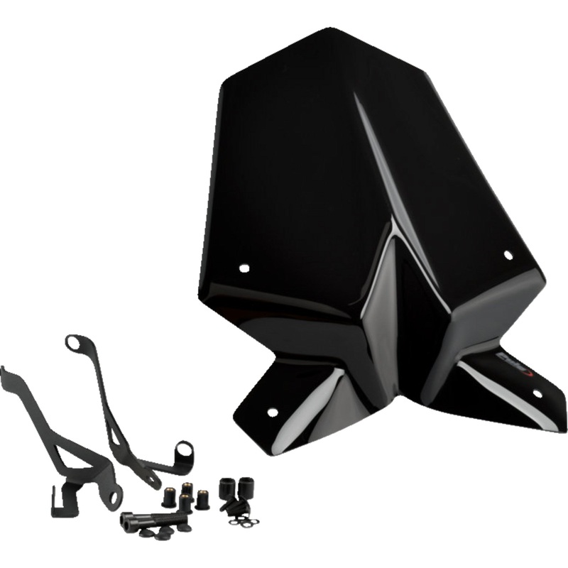 PUIG HI-TECH PARTS 2301-3033 20461N New Generation Windscreen 16-1/4" - black - 1290 super duke r