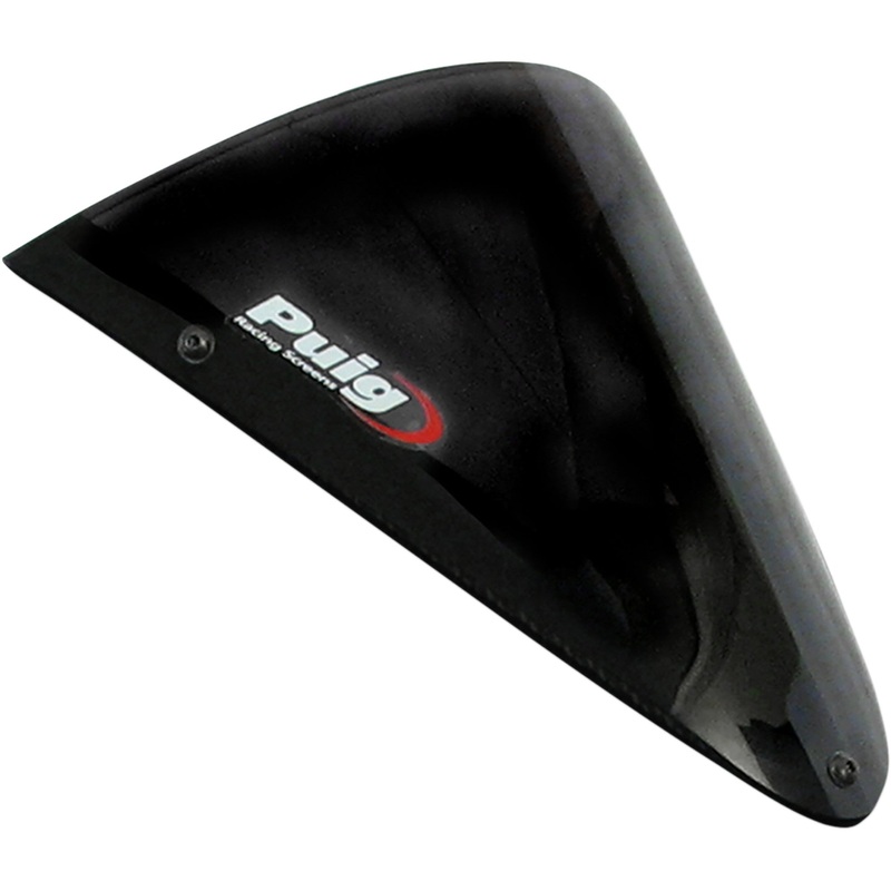 PUIG HI-TECH PARTS 2313-0251 1517N Universal Retro Spare Replacement Retro Windshield - Black - Universal