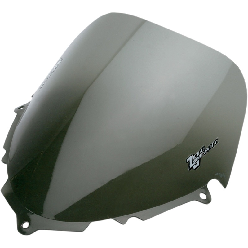 ZERO GRAVITY 20-151-02 20-151M-02 SR Series Windscreen Windscreen - Smoke - GSX 600/750 '98-'07