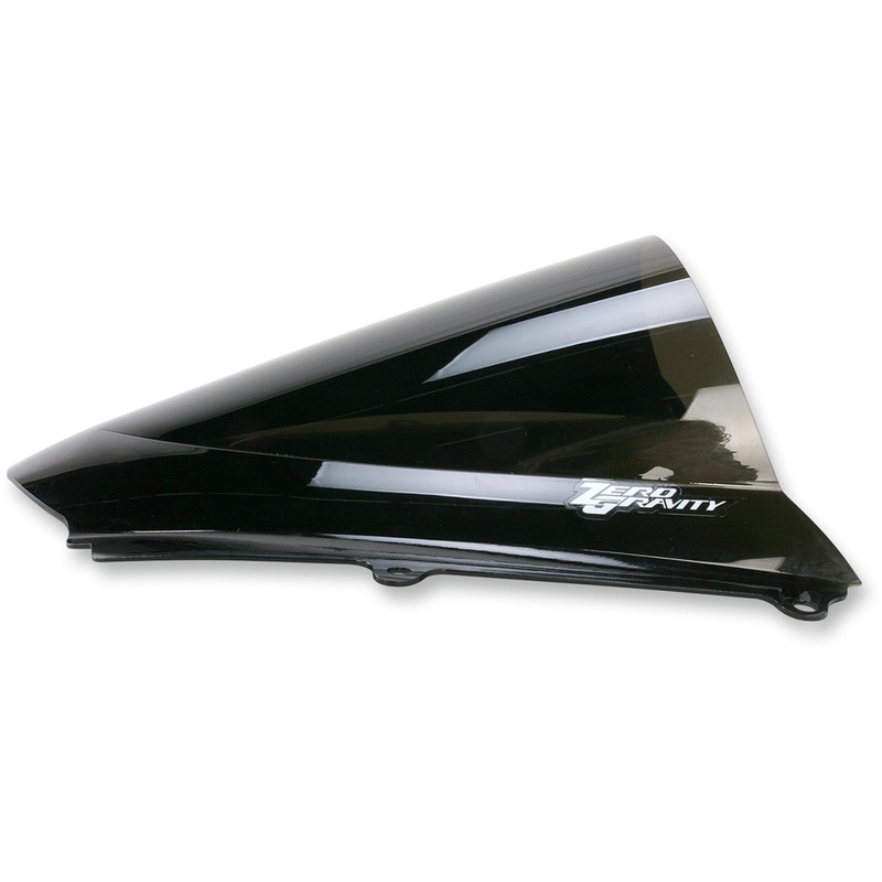 ZERO GRAVITY 2301-1626 16-914-19 Double Bubble Windscreen dark smoke - 675