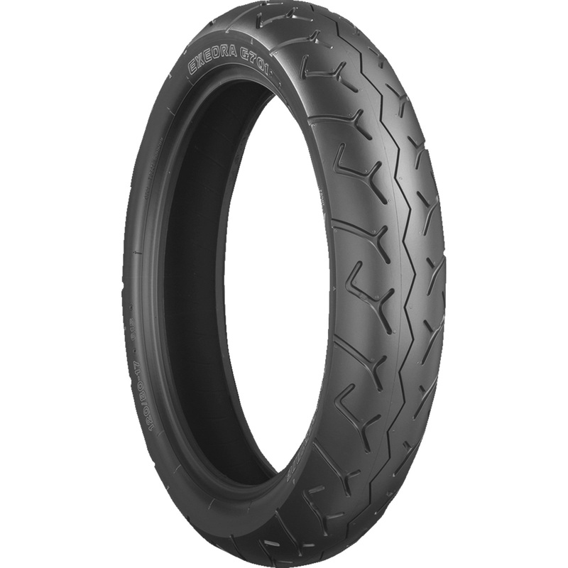 BRIDGESTONE 0307-0046 146515 Exedra G701 Tire Tire - Exedra G701-F - Front - 90/90-21 - 54H
