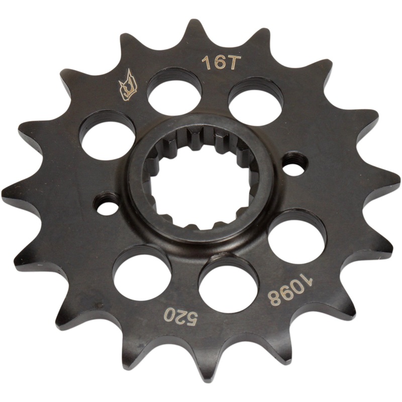 DRIVEN RACING 1212-0908 1098-520-16T Lightweight Steel Sprocket Counter Shaft Sprocket - 16-Tooth