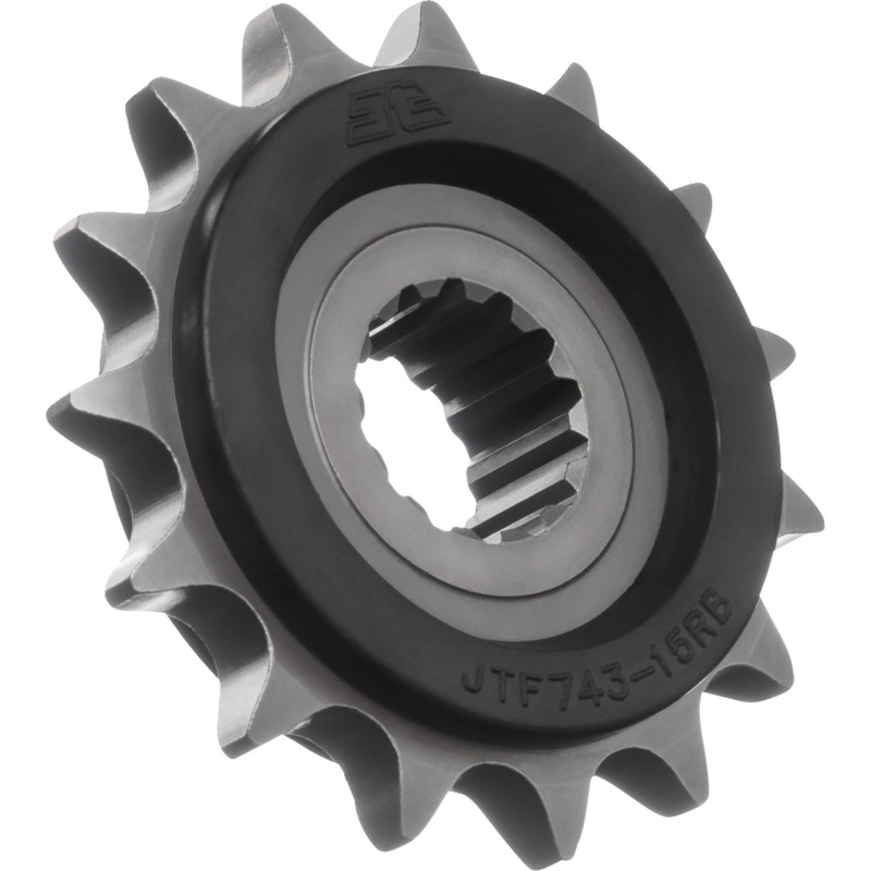 JT SPROCKETS 1212-1712 JTF743.15RB Countershaft Front Sprocket Countershaft Sprocket - 15 Tooth - Ducati